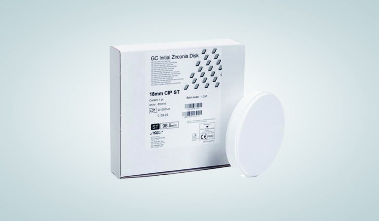 Initial Zirconia Disk