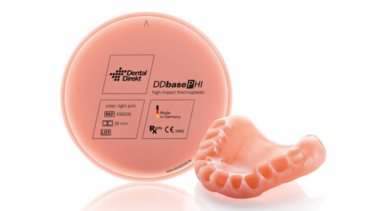 DD base P HI – PMMA für digitale Prothesenbasen