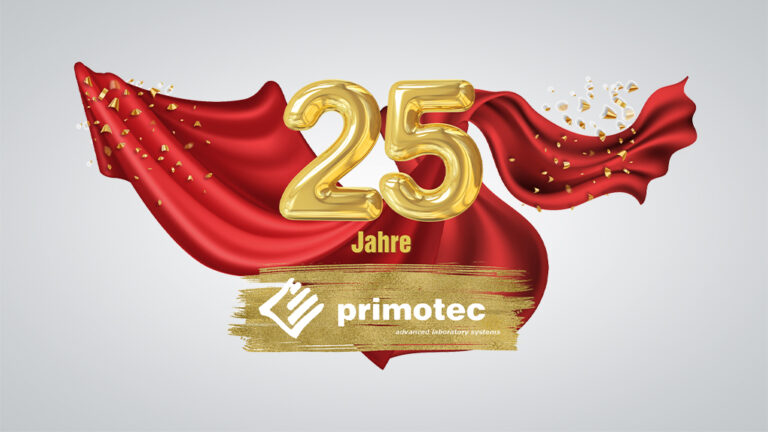 Ein Grund zum Feiern – die ersten 25 Jahre primotec