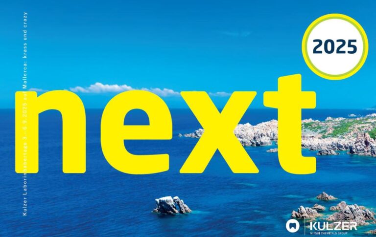 Vom 3. bis 6. September 2025 lädt Kulzer Laborinhaber und Nachwuchsführungskräfte der Zahntechnik-Branche zur Next Generation 2025 auf Mallorca ein.